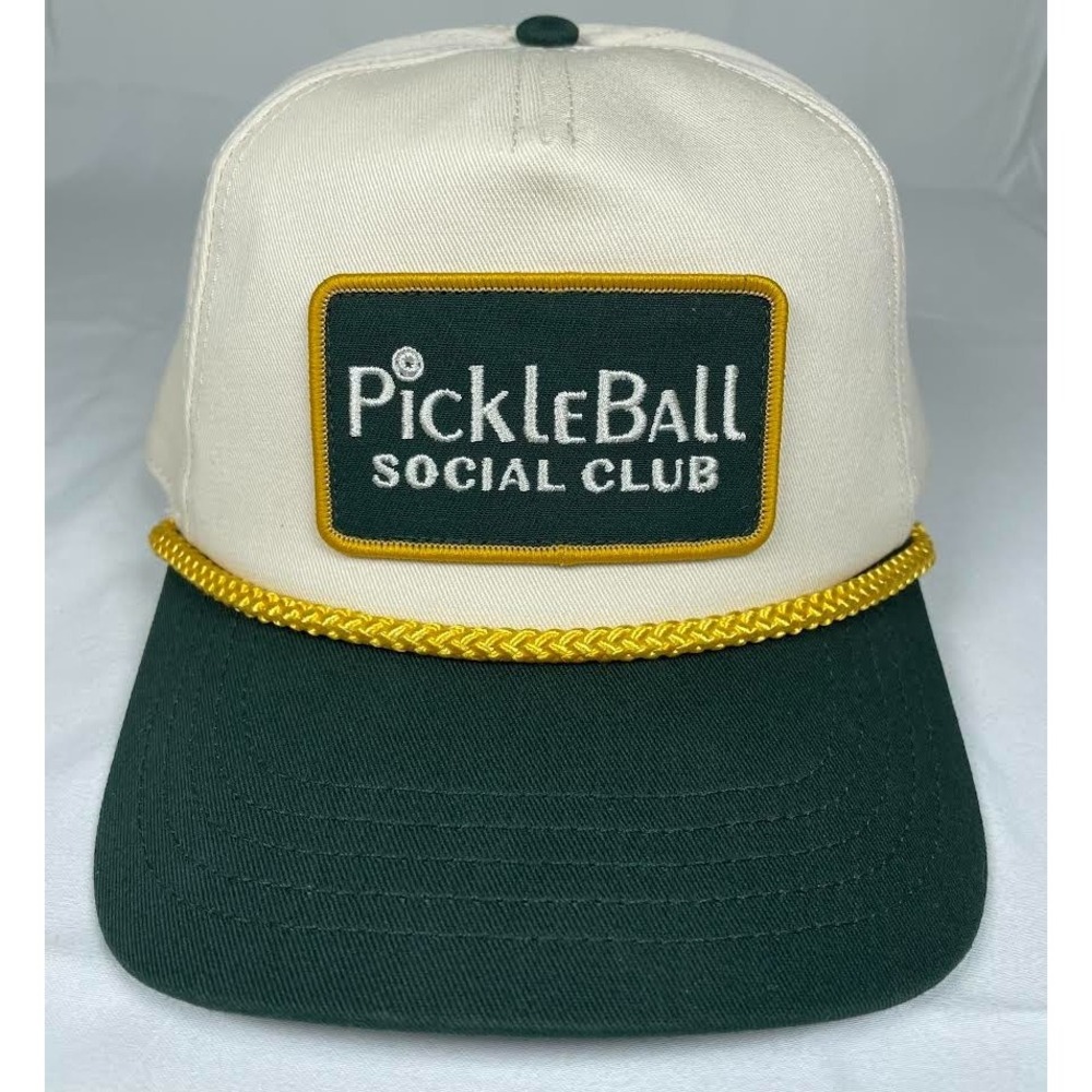 American Needle Roscoe Pickleball Social Club Adjustable Snapback Hat Cap NWT